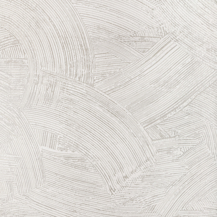 Modern Swirl Wp in Silver, Wallcovering by Kravet Couture