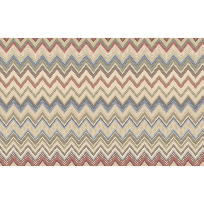 Happy Zig Zag Wp in 10330, Wallcovering by Kravet Couture