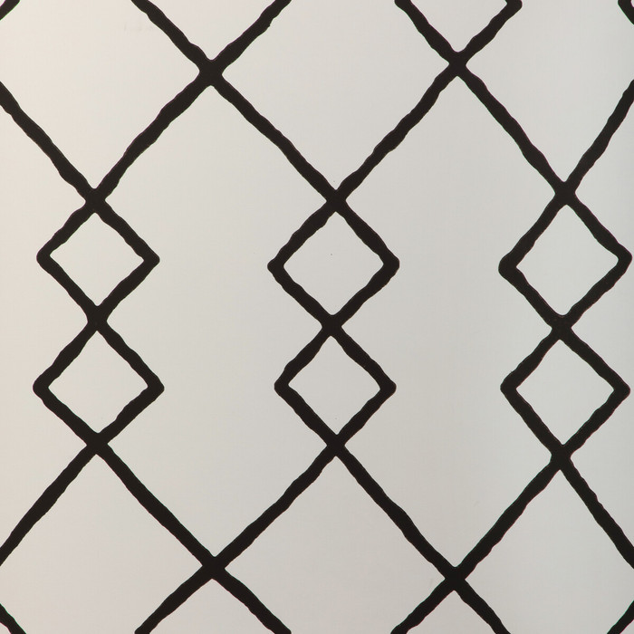 Geo Graphica Wp in Onyx, Wallcovering by Kravet Couture