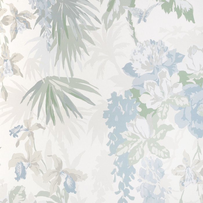 La Selva Wp in Chambray, Wallcovering by Kravet Couture