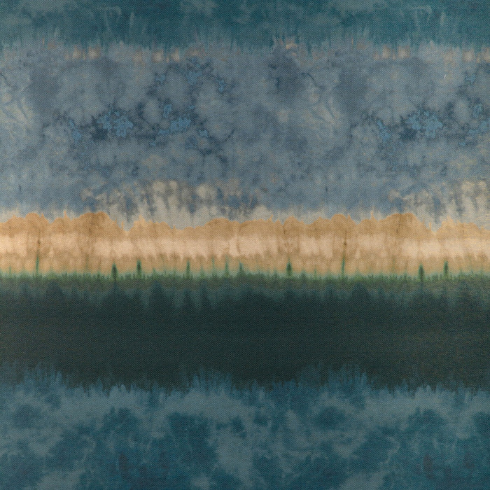Izumo Wp in Aegean, Wallcovering by Kravet Couture