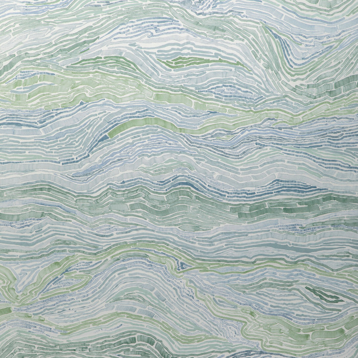 Swami Wp in Meadow, Wallcovering by Kravet Couture