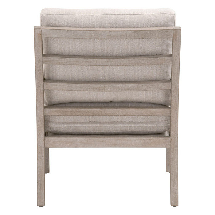 Essentials For Living - Stratton Club Chair in Bisque, Natural Gray Beech