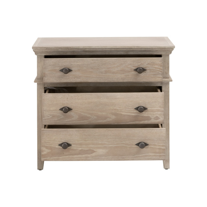 Essentials For Living - Oxford 3-Drawer Nightstand