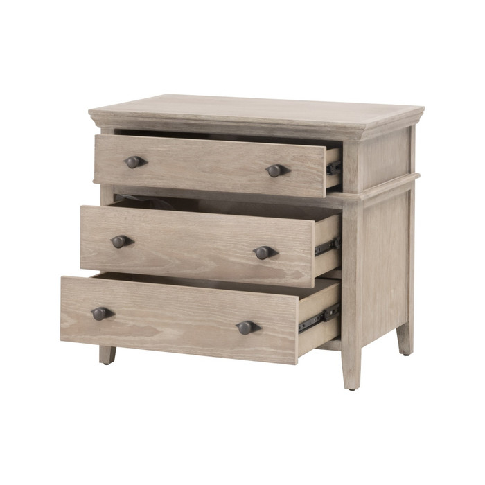 Essentials For Living - Oxford 3-Drawer Nightstand