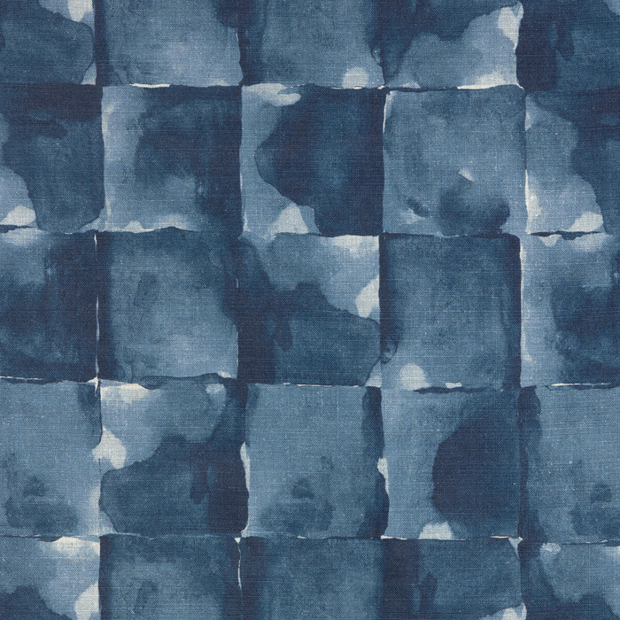 Acuarela in Indigo, Multipurpose Fabric by Kravet Couture