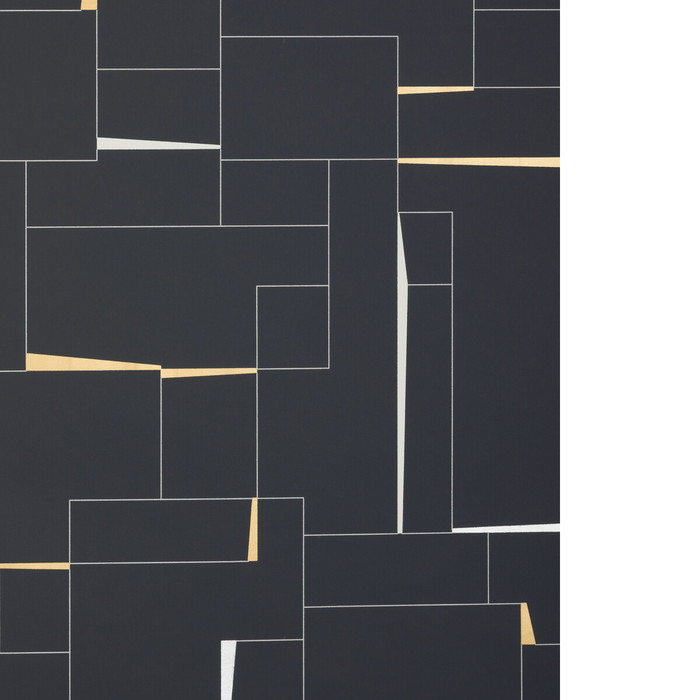 Counterculture in Ebony, Wallcovering by Kravet Couture