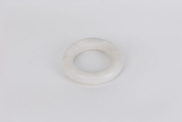 Go Home Ltd - Creamish White Marble Trivets (set of 2)