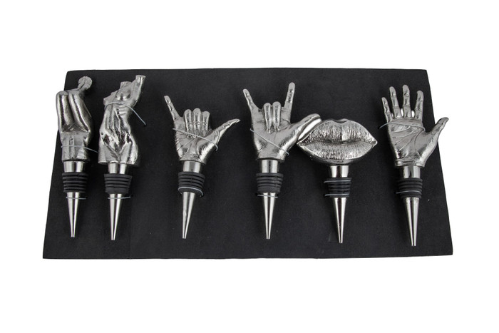 Go Home Ltd - Set of Female Bottle Stoppers