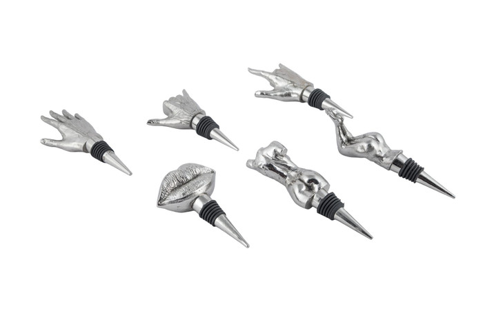 Go Home Ltd - Set of Female Bottle Stoppers