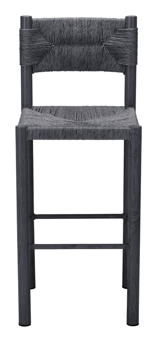 Zuo Modern Iska Barstool (Set of 2) Black