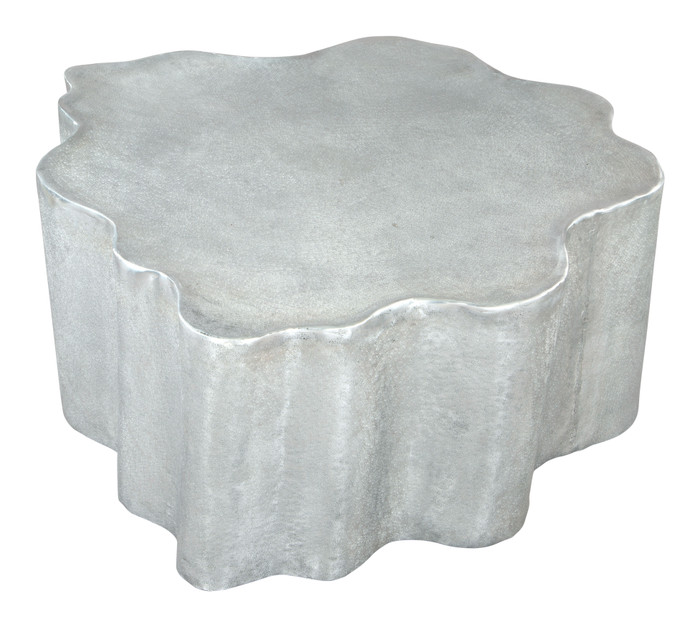 Zuo Modern Kortha Coffee Table Antique Silver