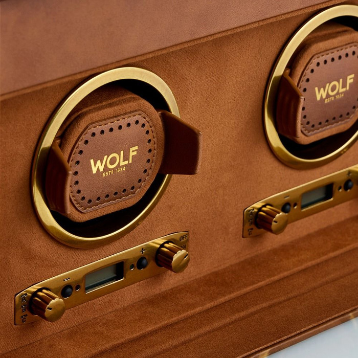 WOLF - Brogue Double Winder With Storage