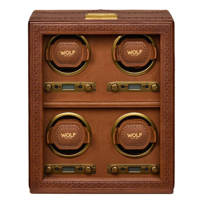 WOLF - Brogue 4 Piece Watch Winder