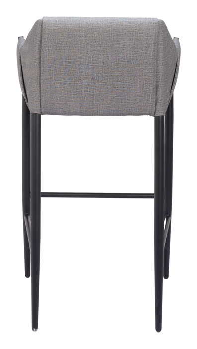 Zuo Modern Andover Barstool Slate Gray