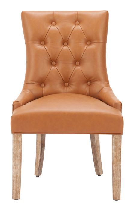 Zuo Modern Nuby Dining Chair Brown