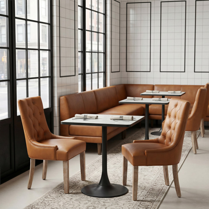 Zuo Modern Nuby Dining Chair Brown