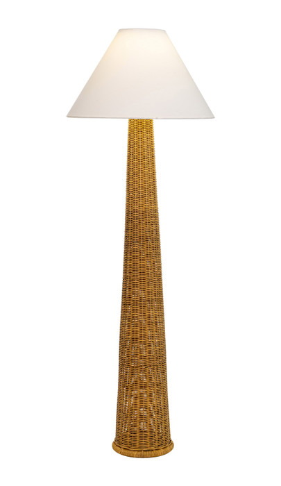 Zuo Modern Palmia Solar Floor Lamp Natural