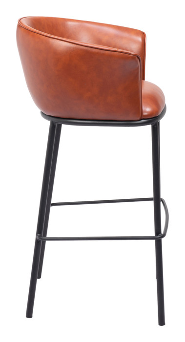 Zuo Modern Garston Barstool Brown