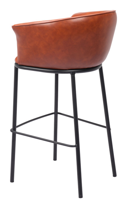 Zuo Modern Garston Barstool Brown