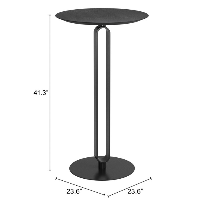 Zuo Modern Derry Bar Table Black