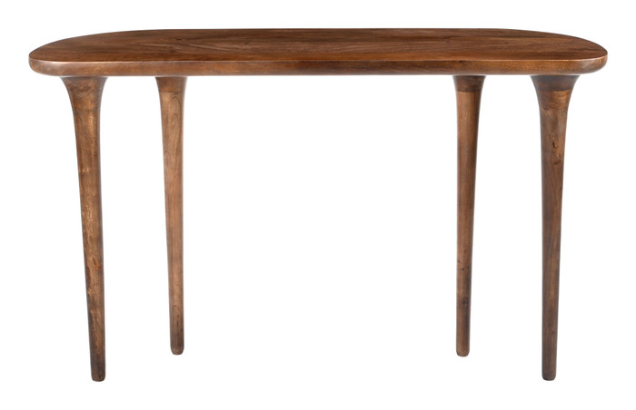 Zuo Modern Spiker Console Table Walnut
