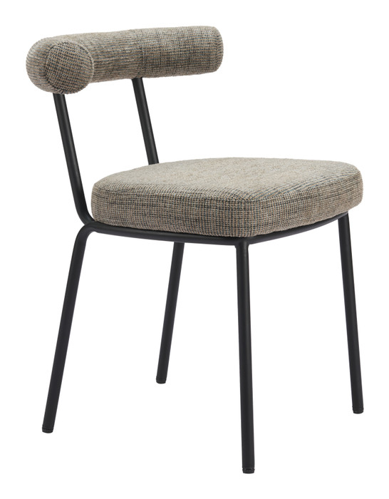 Zuo Modern Kede Dining Chair (Set of 2) Green Tweed