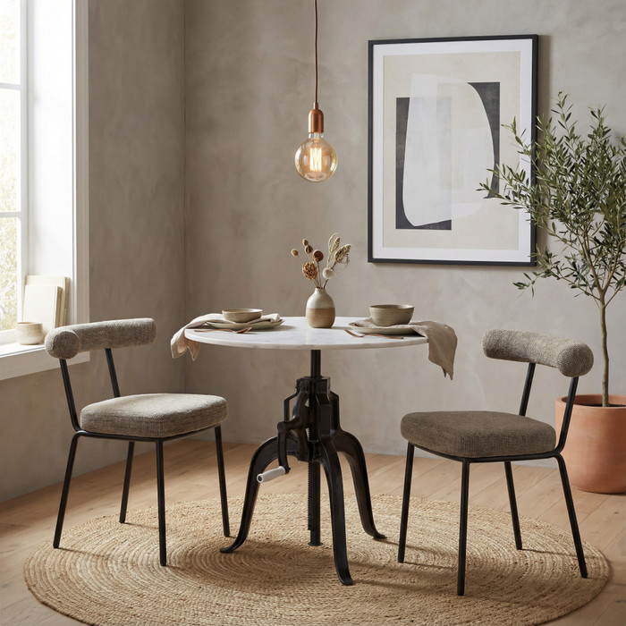 Zuo Modern Kede Dining Chair (Set of 2) Green Tweed