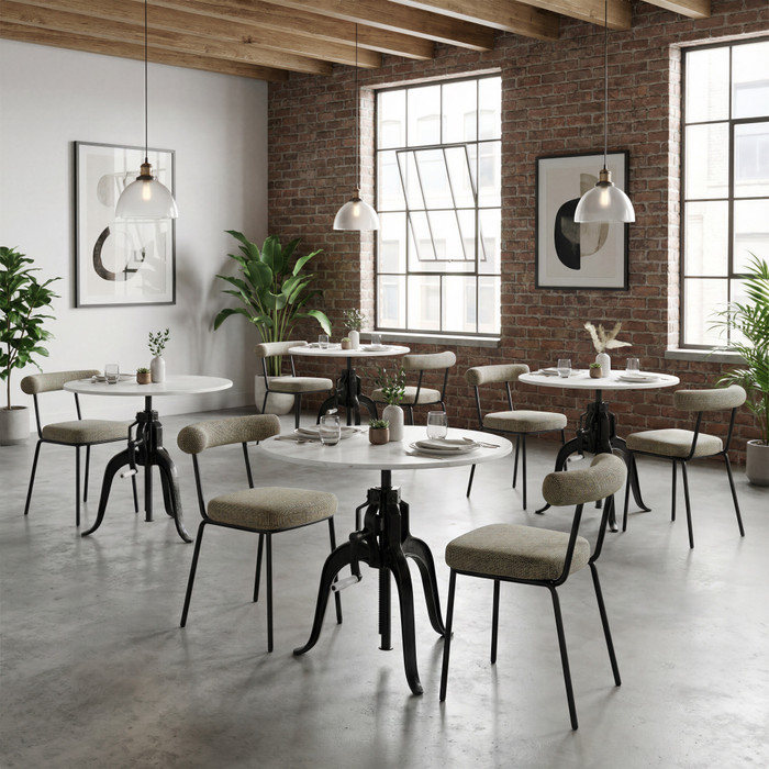 Zuo Modern Kede Dining Chair (Set of 2) Green Tweed