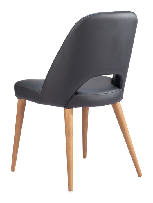 Zuo Modern Leith Dining Chair (Set of 2) Black