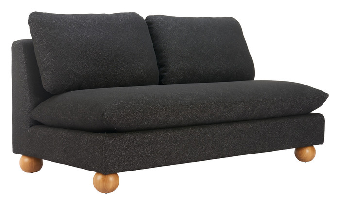 Zuo Modern Minze Loveseat Black