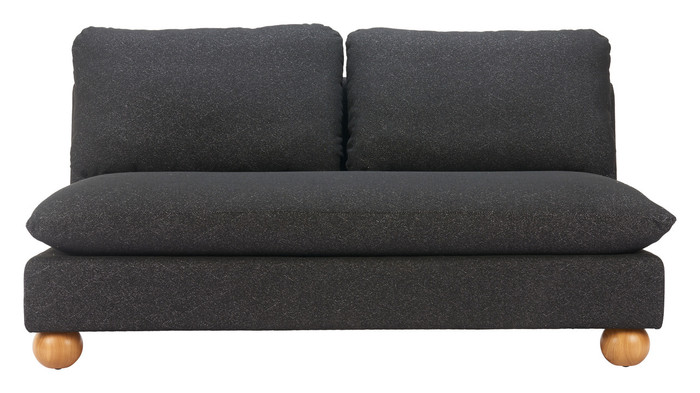 Zuo Modern Minze Loveseat Black