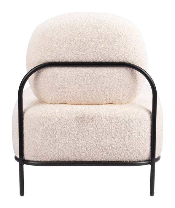 Zuo Modern Arendal Accent Chair Vanilla
