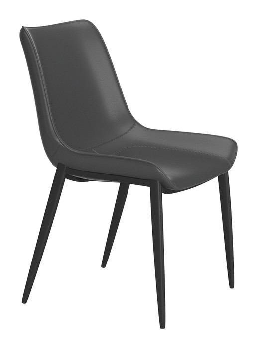 Zuo Modern Magnus Dining Chair (Set of 2) Black