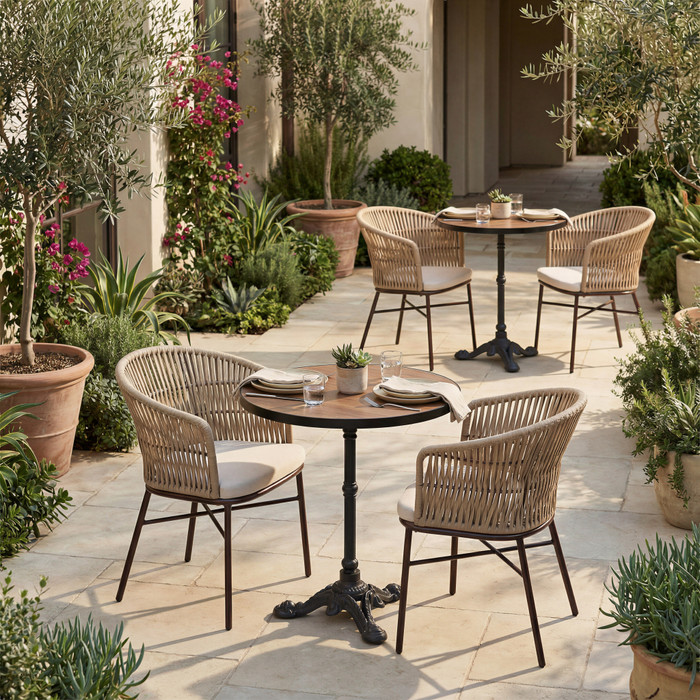 Zuo Modern Gazebo Dining Table Walnut