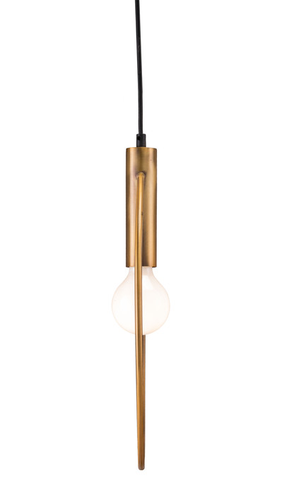 Zuo Modern Irenza Ceiling Lamp Brass
