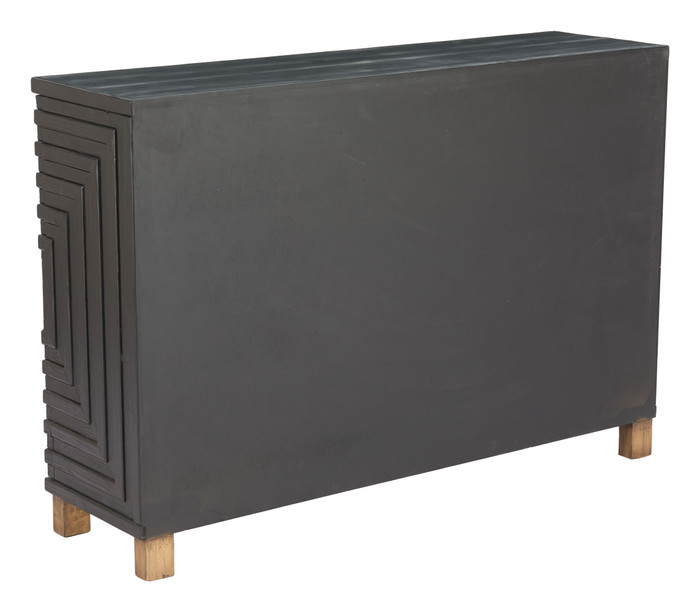 Zuo Modern Trazo Cabinet Black