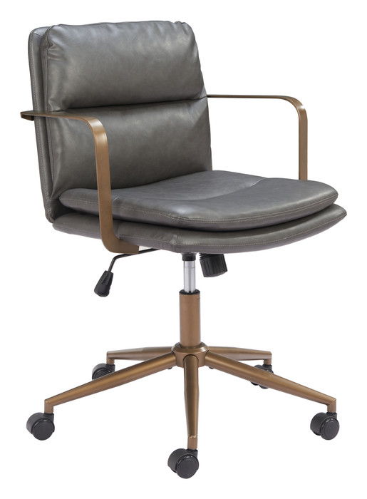 Zuo Modern Birao Office Chair Gray