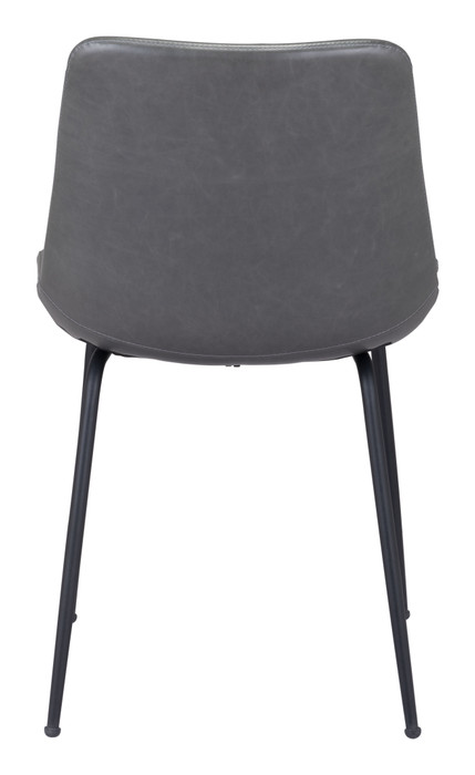 Zuo Modern Byron Dining Chair (Set of 2) Gray