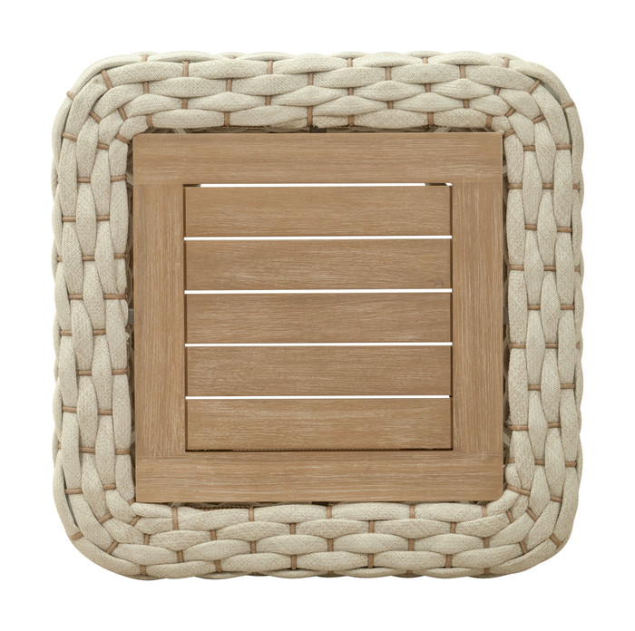 Zuo Modern Antul Coffee Table White & Natural