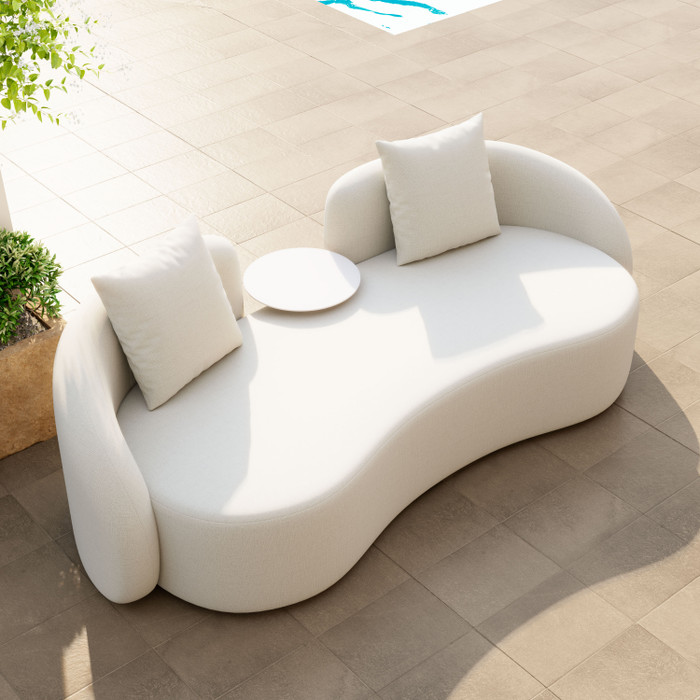 Zuo Modern Sunny Isles Loveseat Beige