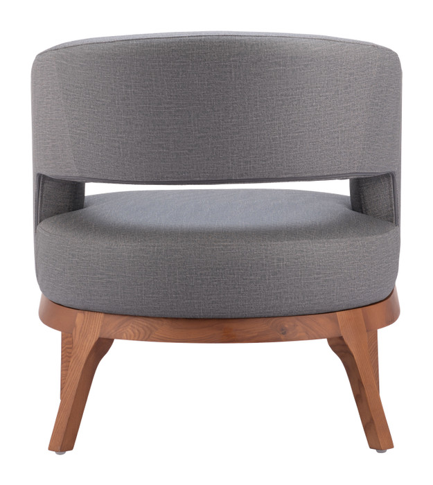 Zuo Modern Penryn Accent Chair Slate Gray