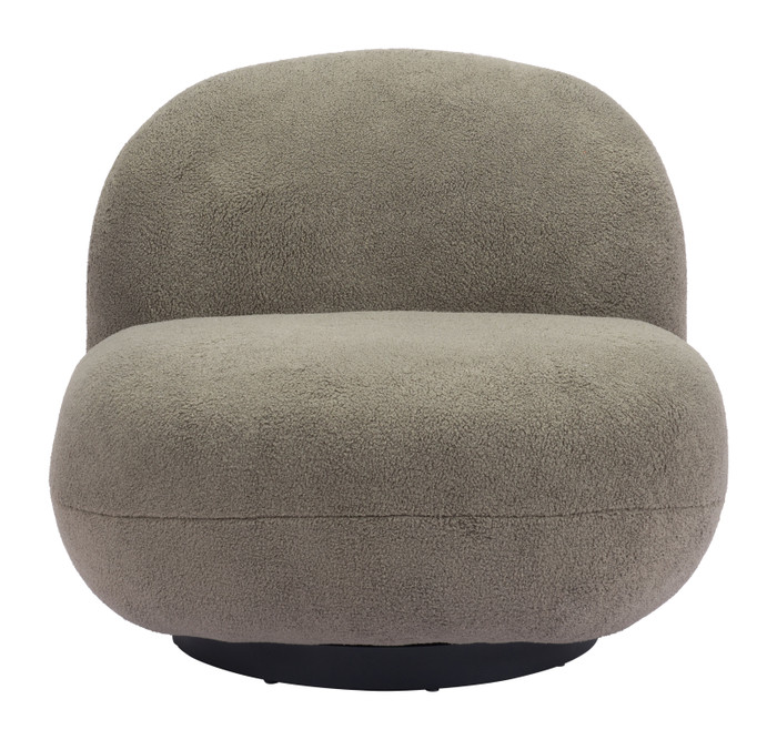 Zuo Modern Myanmar Accent Chair Olive Green