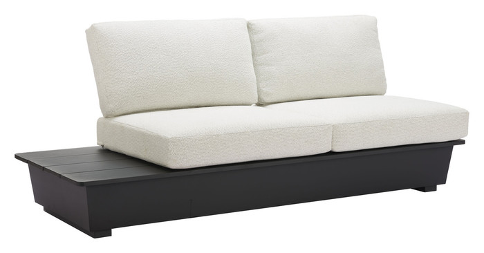 Zuo Modern Tien LHF Loveseat Beige