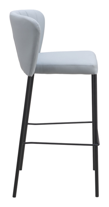 Zuo Modern Linz Barstool (Set of 2) Gray