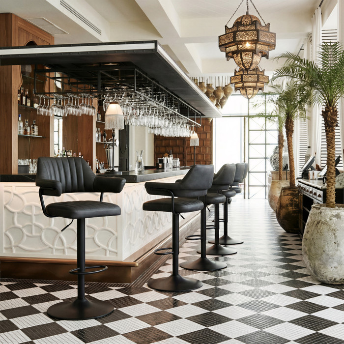 Zuo Modern Erret Barstool Gray