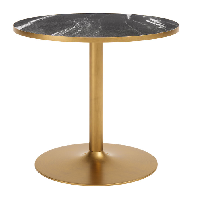 Zuo Modern Batu Dining Table Black & Gold