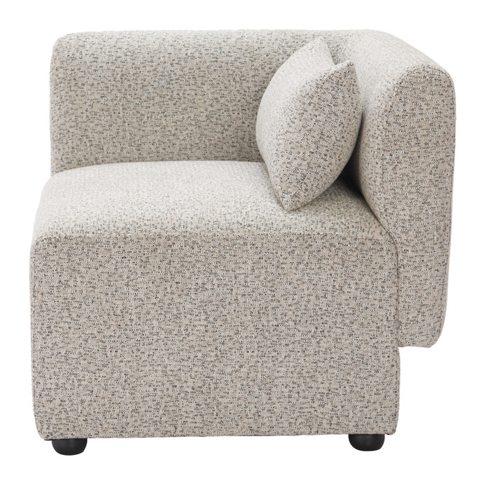 Zuo Modern Simu Corner Chair Dune Greige