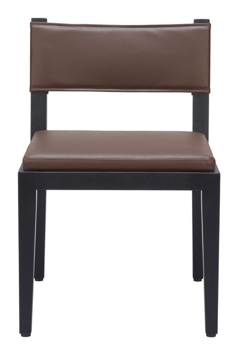 Zuo Modern Roxas Dining Chair (Set of 2) Brown
