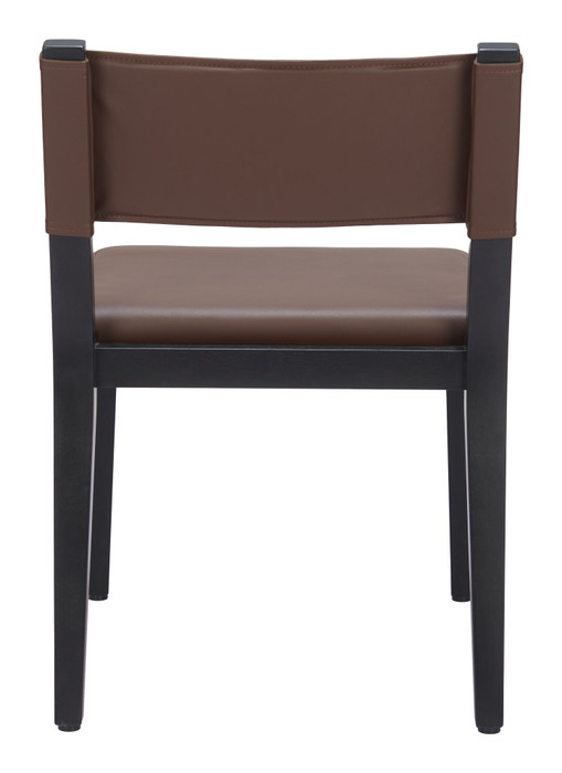 Zuo Modern Roxas Dining Chair (Set of 2) Brown